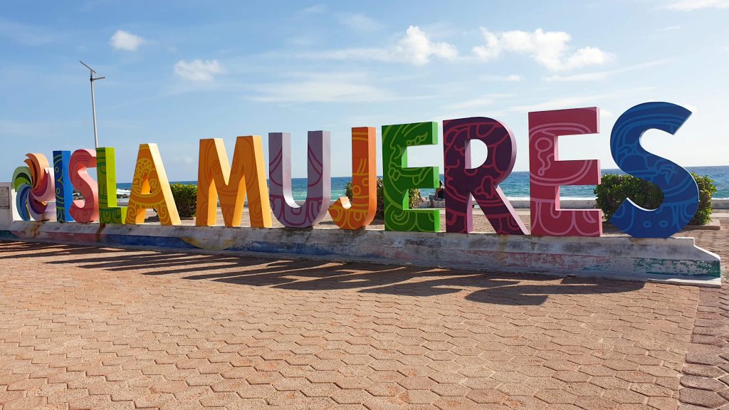 Isla Mujeres sign