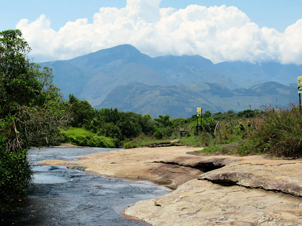 Looking out over the nearby mountains from Las Gachas