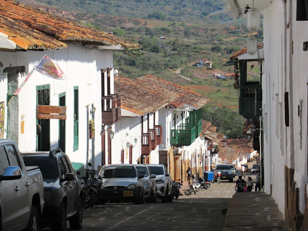 The streets of Barichara - a small town near to San Gil, perfect for exploring in a day