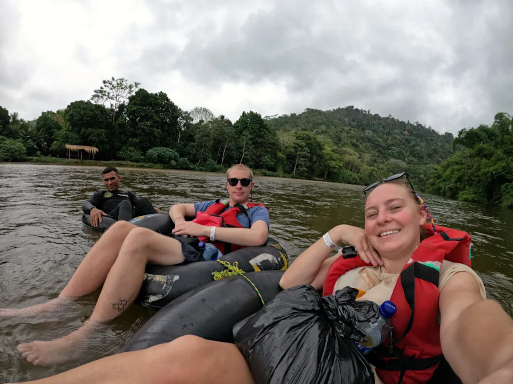 Guided tubing tour on the Palomino River