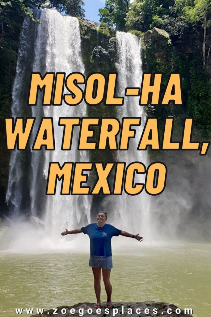 Misol-Ha Waterfall, Mexico. A complete guide to Palenque's best waterfall.