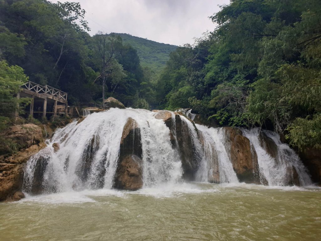 Cascadas El Suspiro at El Chiflon in eastern Chiapas