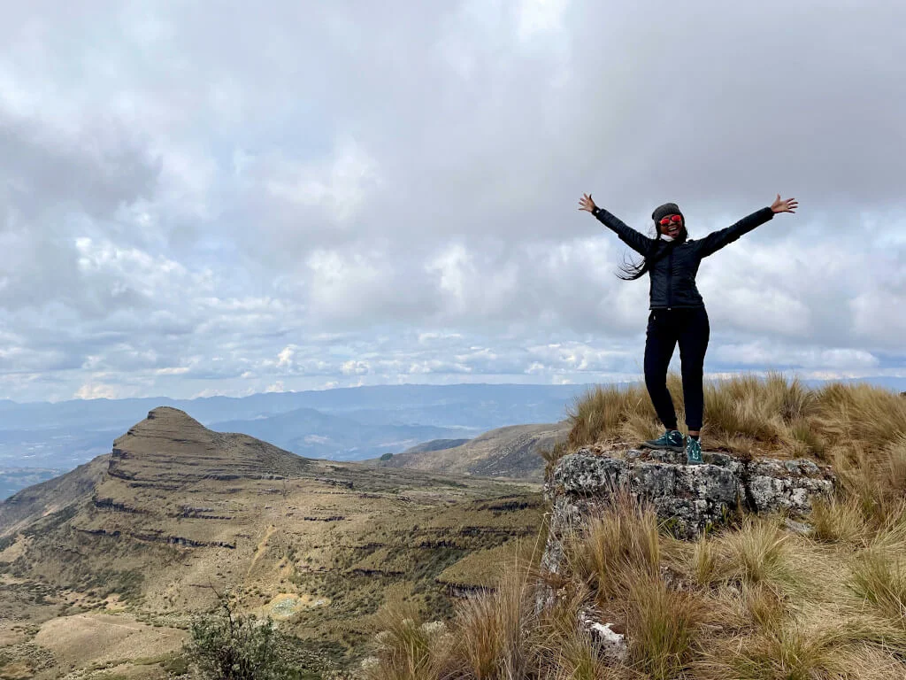 If you're up for hiking in Colombia, you want to head to Parama de Oceta for these stunning views over the countryside.