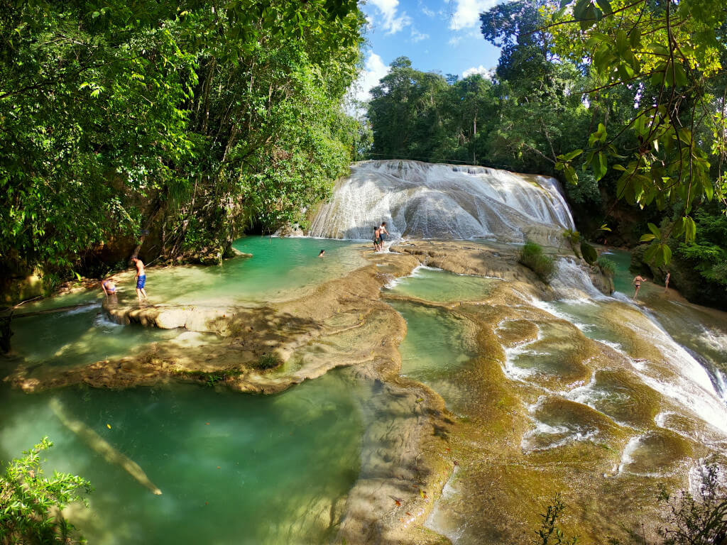 Roberto Barrios Waterfalls in all their glory. Lots of shallow pools make this perfect for swimming