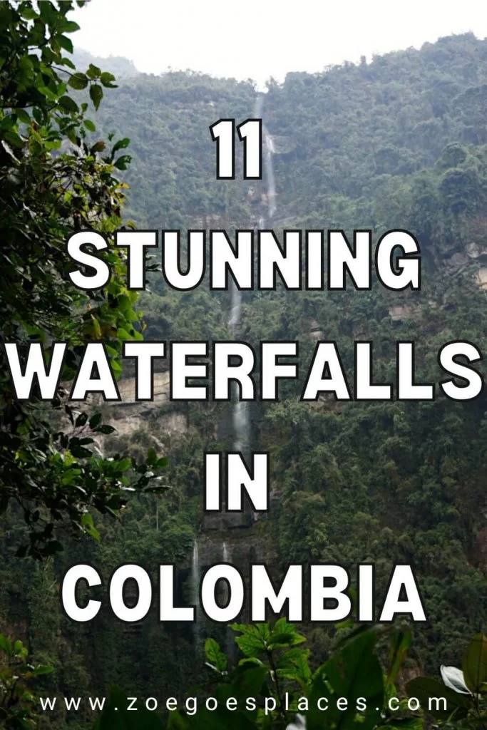 11 Stunning Waterfalls in Colombia: A complete guide 