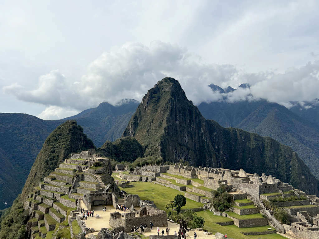 The postcard picture of Machu Picchu