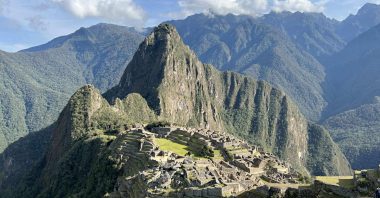 Machu Picchu mountain is the seldom photographed mountain that sits above Machu Picchu itself with vast views