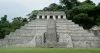 The largest and most impressive of the Palenque ruins, a key stopping point between San Cristobal de las Casas and Palenque when travelling by tour. The steps lead up to the top of the temple with trees around
