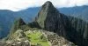 The new Machu Picchu rules mean not everyone will get to see the famous viewpoint overlooking the ruins and the mountain behind, pictured here with a thick layer of cloud behind.